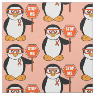Tecido Pare a esclerose múltipla: Pinguim com um sinal