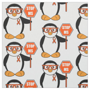 Tecido Pare a esclerose múltipla: Pinguim com um sinal