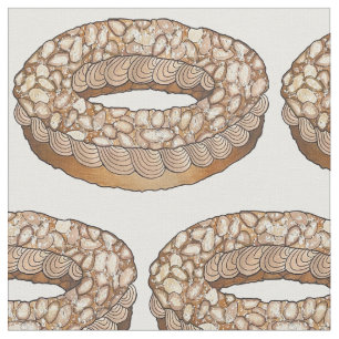 Tecido Paris-Brest Choux Paossserie French Patisserie Fra