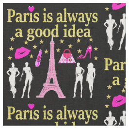 TECIDO PARIS É SEMPRE UMA BOA IDEIA