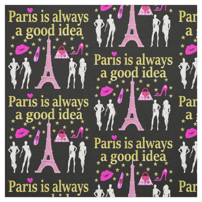 TECIDO PARIS É SEMPRE UMA BOA IDEIA (Modelo)