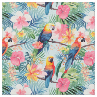 Tecido Parrot Palooza