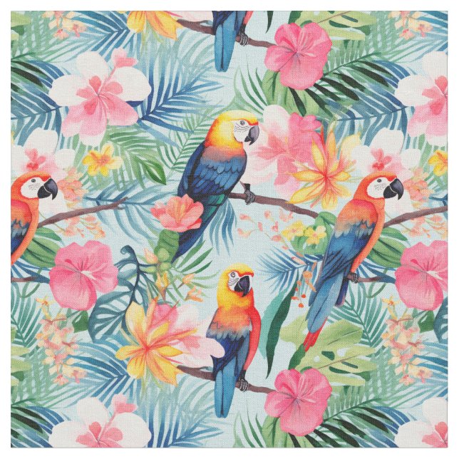 Tecido Parrot Palooza (Detalhe)