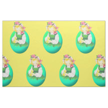 Páscoa Vintage Girl Easter Ovo E Páscoa Pintinho 9