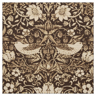 Tecido Pássaro de Nouveau da arte e tapeçaria da flor,