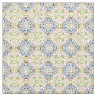 Tecido Pastel Verde Rosa Azul Fofo Novo Padrão Mosaico