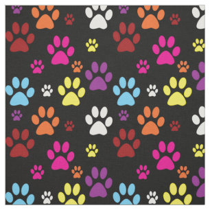 Tecido Patas Polka Cuja Pegada Animal