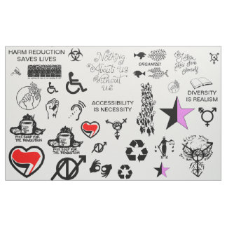 Tecido Patches de Punk Diversos