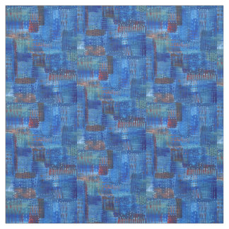 Tecido Patchwork Blue Indigo Sashiko Boro Art