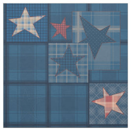 Tecido Patchwork de Denim