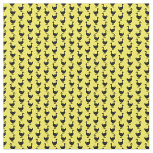 Tecido Pato Silhuettes COR DE FUNDO PERSONALIZADO