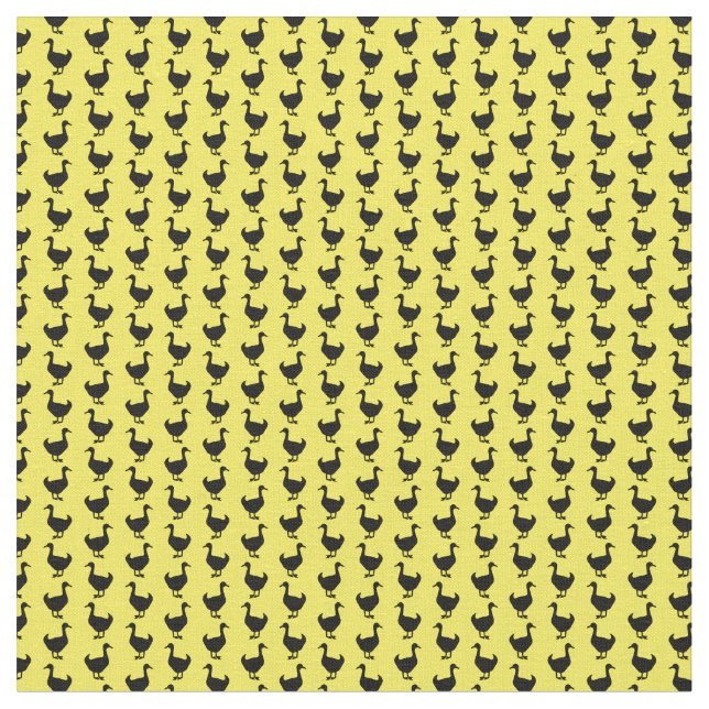 Tecido Pato Silhuettes COR DE FUNDO PERSONALIZADO (Detalhe)