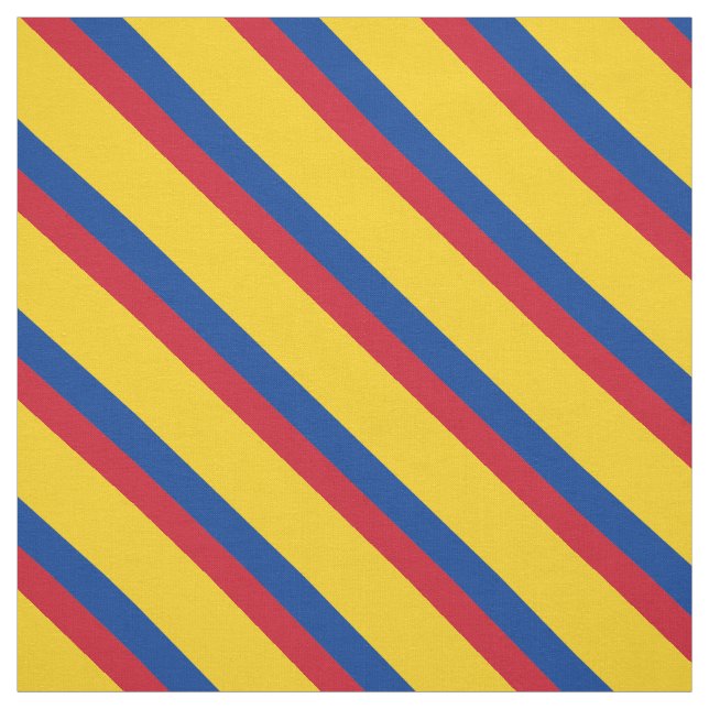 Tecido Patriótico: Bandeira da Colômbia (Modelo)
