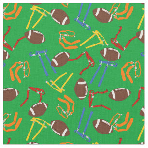 Tecido Patterno de Futebol da Bandeira