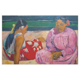 Tecido Paul Gauguin - Mulheres taitianas na praia