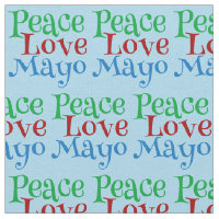 Peace Love Mayo Engraçado Mayonnaise Lover