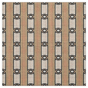 Tecido Peach Orange Taupe Beige Brown Bali Batik Padrão