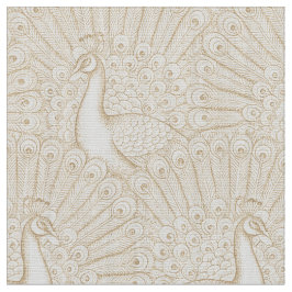 Tecido peacock pattern