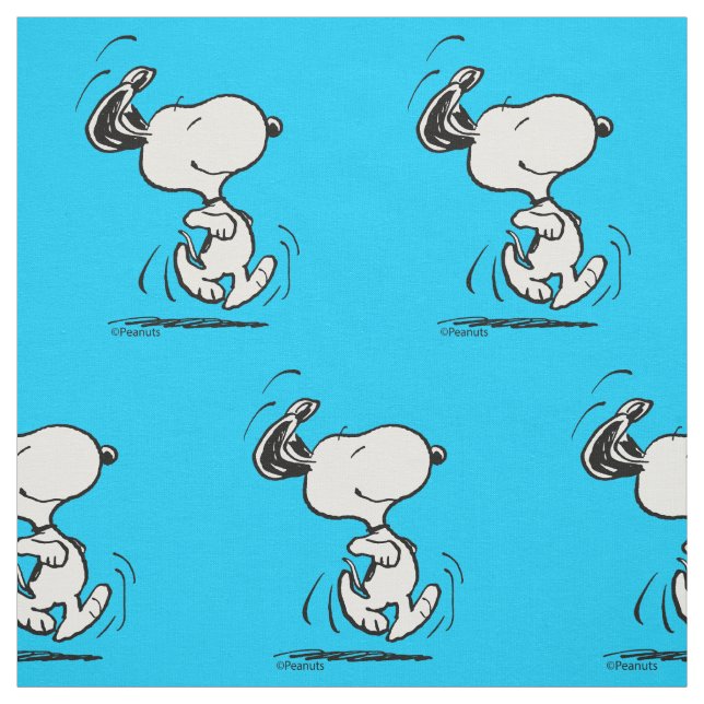 Tecido Peanuts | Snoopy Happy Dance (Modelo)