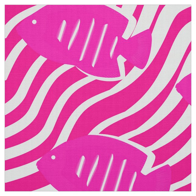 Tecido Peixe tropical (Modelo)