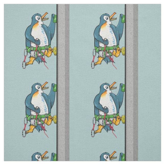 Tecido Penguin Rock Escalbing (Modelo)