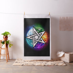 Tecido Pentagrama do Wiccan
