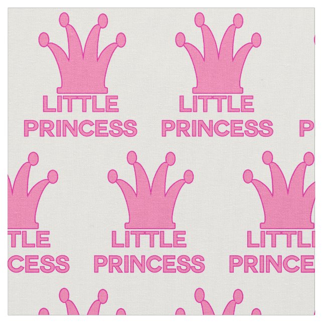 Tecido pequena princesa - um bebê real! (Detalhe)