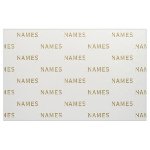 Tecido Personalizado Com Sobrenome ou Apelido Neles