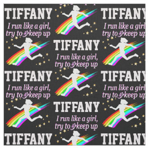 Tecido PERSONALIZADO DA RUNNER GIRL
