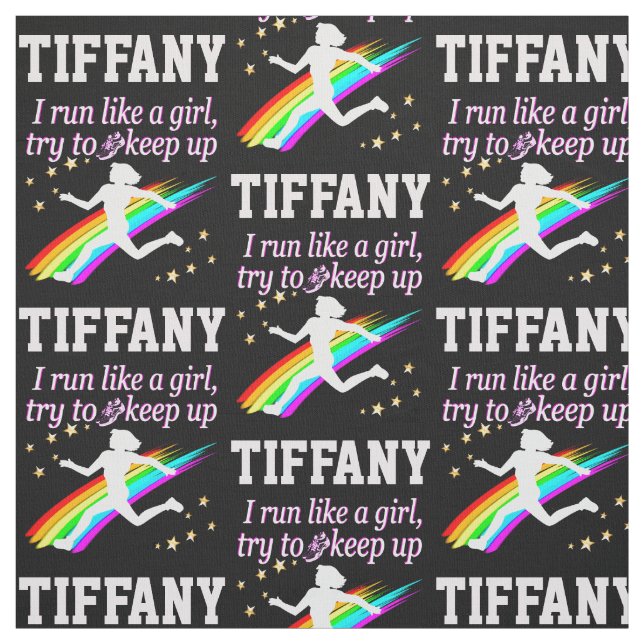 Tecido PERSONALIZADO DA RUNNER GIRL (Modelo)