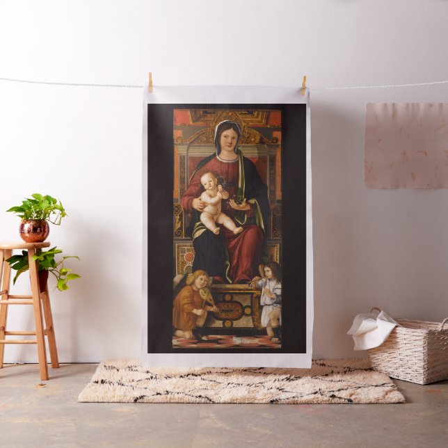 tecido personalizado de arte religiosa "Virgem e C (In Situ)