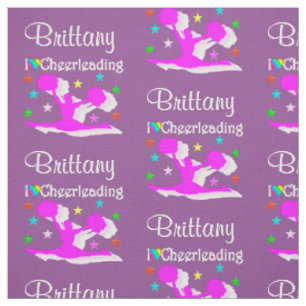 TECIDO PERSONALIZADO DE CHEERLEADER PURPINK E PINK