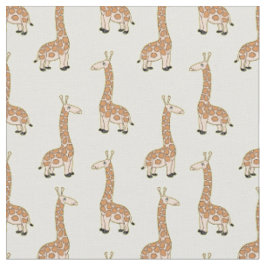 Tecido Personalizado de Girafa Bebê para Crianças