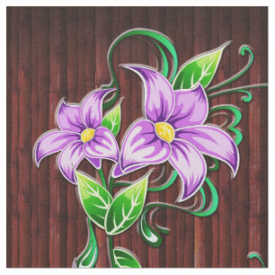 Tecido personalizado de opções de Decor de flore