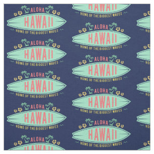 Tecido personalizado do Surfer Hawaiian Aloha