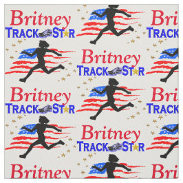 TECIDO PERSONALIZADO DO USA TRACK STAR