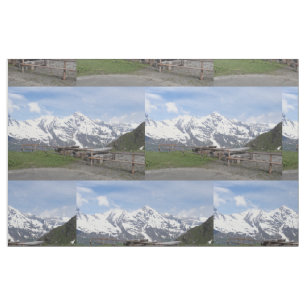 Tecido personalizado dos Alpes Austríacos