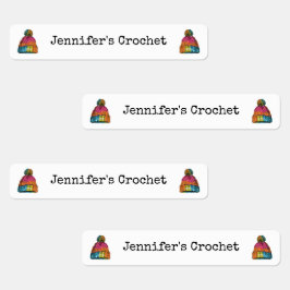 Tecido Personalizado Etiquetas de Vestuário Croche