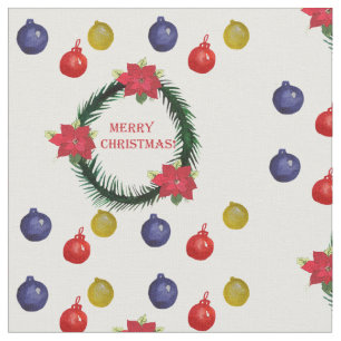 Tecido Personalizado Feliz Natal