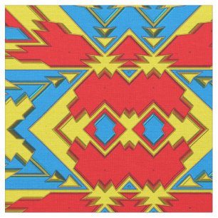 Tecido Personalizado Moderno Native American 12