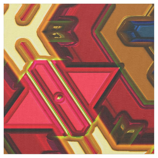 Tecido Personalizado Moderno Native American 4 (Detalhe)