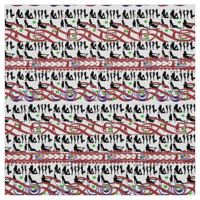 tecido personalizado para danças (Modelo)