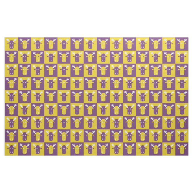 Tecido personalizado Pop de de Cabeça de Alce (Fat Quarter)