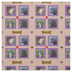 Tecido Personalizado quatro quadros Colagem-Roxos da foto