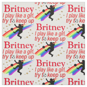 Tecido PERSONALIZADO SOCCER STAR