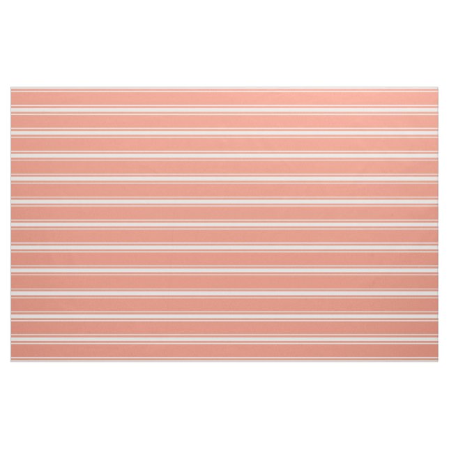 Tecido personalizado Strips de Salmão (Jarda)