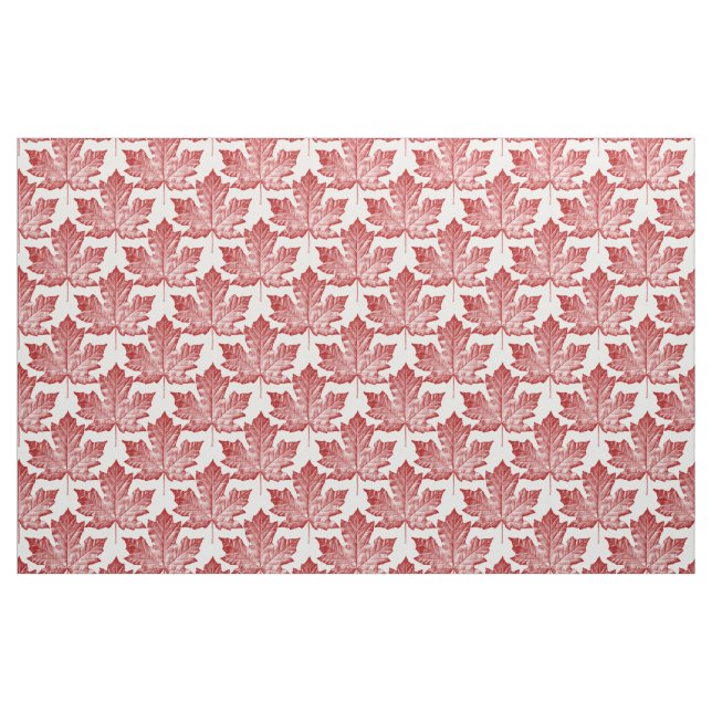 Tecido personalizado tecido da bandeira de Canadá (Fat Quarter)