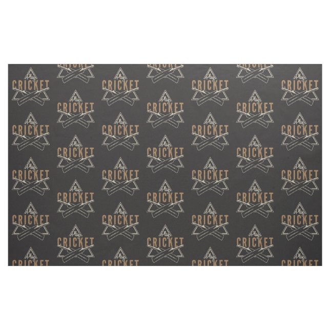 Tecido Personalizável do Cricket (Fat Quarter)