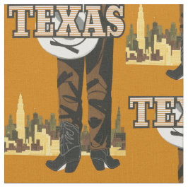 Tecido personalizável Vintage Texas USA