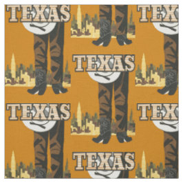 Tecido personalizável Vintage Texas USA